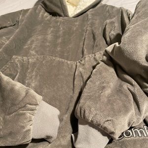 The Comfy oversized microfiber and Sherpa sweatshirt